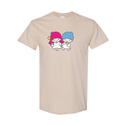 Men's Little Twin Stars Cotton T-Shirt - Tan