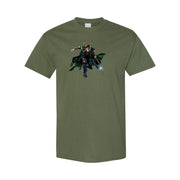 Men's Loki Cotton T-Shirt - Army Green