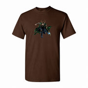 Men's Loki Cotton T-Shirt - Dark Brown