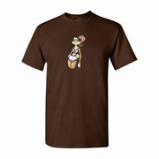 Men's Lola Bunny Cotton T-Shirt - Dark Brown