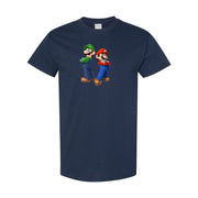Men's Luigi Cotton T-Shirt - Navy