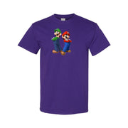 Men's Luigi Cotton T-Shirt - Purple