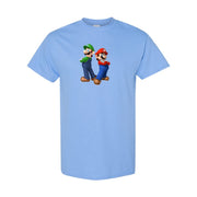 Men's Luigi Cotton T-Shirt - Sky Blue