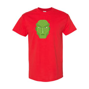 Men's Martian Manhunter Cotton T-Shirt - Red