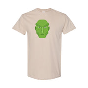 Men's Martian Manhunter Cotton T-Shirt - Tan