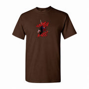Men's Miles Morales Cotton T-Shirt - Dark Brown
