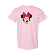 Men's Minnie Mouse Cotton T-Shirt - Pink