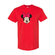 Men's Minnie Mouse Cotton T-Shirt - Red