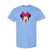 Men's Minnie Mouse Cotton T-Shirt - Sky Blue