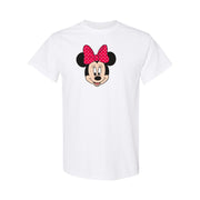Men's Minnie Mouse Cotton T-Shirt - White