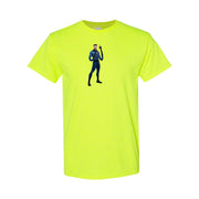 Men's Mister Fantastic Cotton T-Shirt - Safety Green