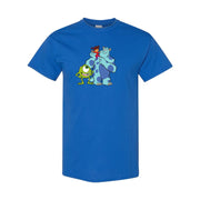 Men's Monsters Inc Cotton T-Shirt - Blue