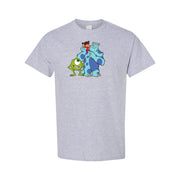 Men's Monsters Inc Cotton T-Shirt - Grey