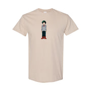 Men's My Hero Academia Cotton T-Shirt - Tan