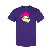 Men's My Melody Cotton T-Shirt - Purple