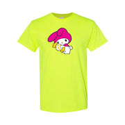 Men's My Melody Cotton T-Shirt - Safety Green
