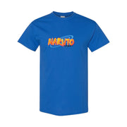 Men's Naruto Cotton T-Shirt - Blue
