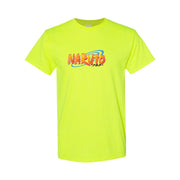 Men's Naruto Cotton T-Shirt - Safety Green
