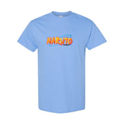 Men's Naruto Cotton T-Shirt - Sky Blue