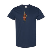 Men's Naruto Shippuden Cotton T-Shirt - Navy