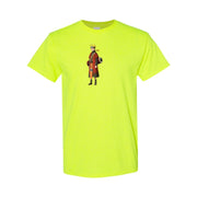 Men's Naruto Shippuden Cotton T-Shirt - Safety Green