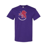 Men's Neon Genesis Evangelion Cotton T-Shirt - Purple