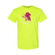 Men's Neon Genesis Evangelion Cotton T-Shirt - Safety Green