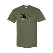 Men's Nightcrawler Cotton T-Shirt - Army Green