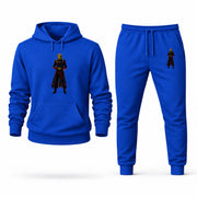 Men's Adam Warlock Hoodie Joggers Set in Blue; digital artwork placement mockup