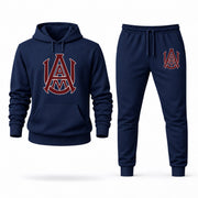 Men's Alabama A&M Hoodie Joggers Set - Navy digital placement mockup
