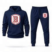 Men's Bradley Hoodie Joggers Set - Navy digital placement mockup