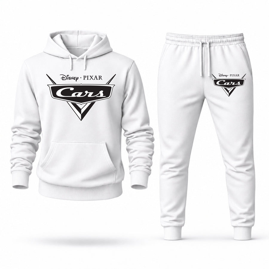 Men's Cars Hoodie Joggers Set