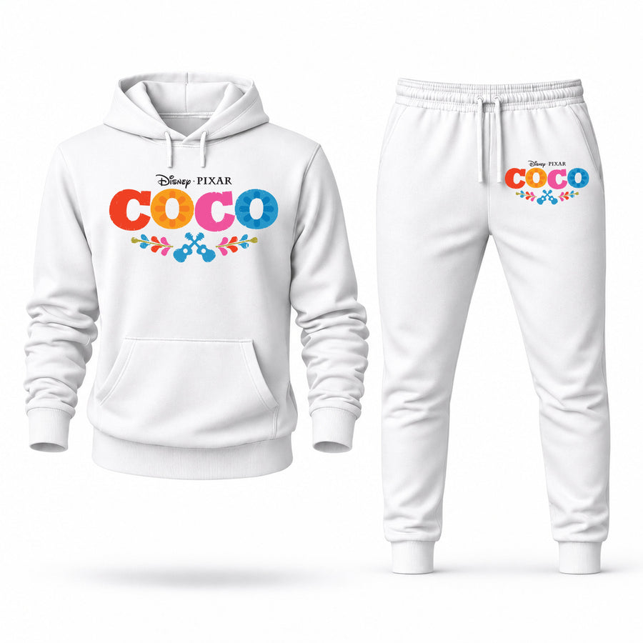 Men's Coco Hoodie Joggers Set