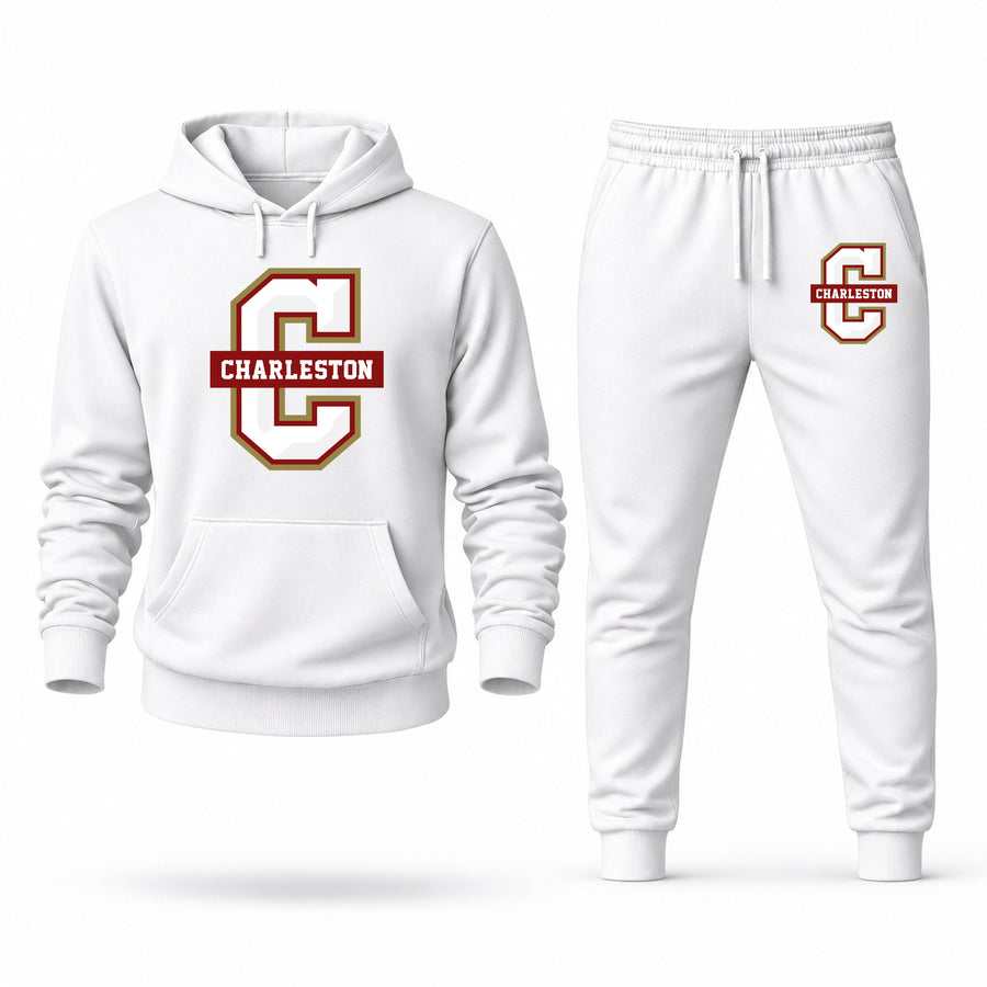 Men's College of Charleston Hoodie Joggers Set