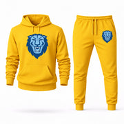 Men's Columbia Hoodie Joggers Set - Yellow digital placement mockup