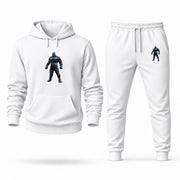 Men's Darkseid Hoodie Joggers Set - White digital placement mockup
