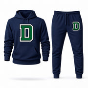 Men's Dartmouth Hoodie Joggers Set - Navy digital placement mockup