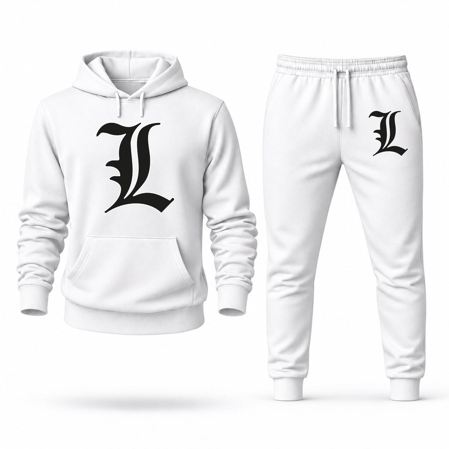 Men's Death Note Hoodie Joggers Set