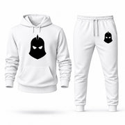 Men's Doctor Fate Hoodie Joggers Set - White digital placement mockup
