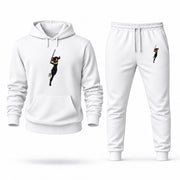 Men's Gamora Hoodie Joggers Set - White digital placement mockup