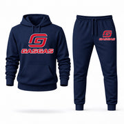 Men's GASGAS Hoodie Joggers Set - Navy digital placement mockup