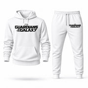 Men's Guardians of the Galaxy Hoodie Joggers Set - White digital placement mockup