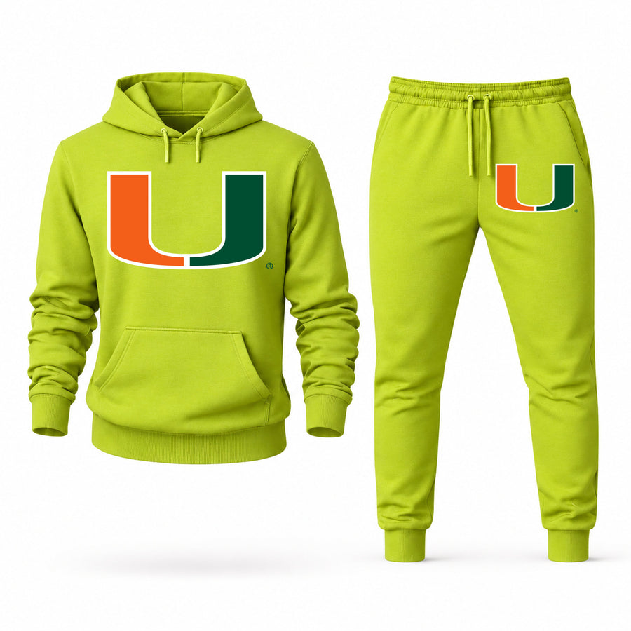 Men's Miami Hoodie Joggers Set