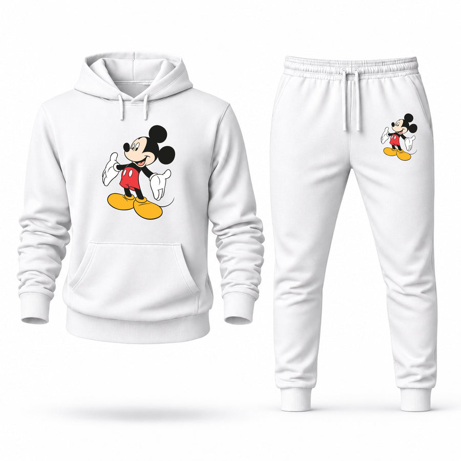 Men's Mickey Mouse Hoodie Joggers Set