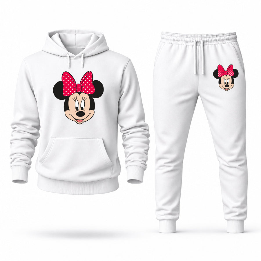 Men's Minnie Mouse Hoodie Joggers Set