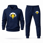 Men's Morehead State Hoodie Joggers Set - Navy digital placement mockup