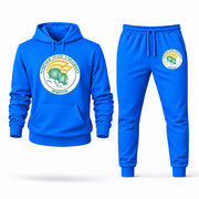 Men's Norfolk State Hoodie Joggers Set - Azure digital placement mockup