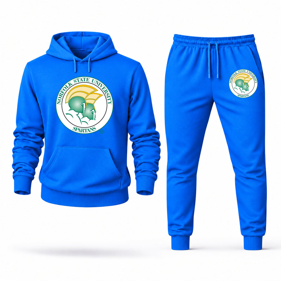 Men's Norfolk State Hoodie Joggers Set