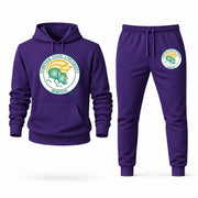 Men's Norfolk State Hoodie Joggers Set - Purple digital placement mockup
