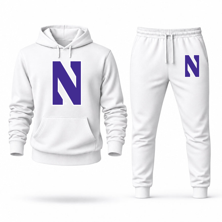 Men's Northwestern Hoodie Joggers Set